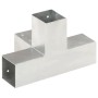 Pfostenverbinder aus 4 Stück verzinktem Metall 71x71 mm von vidaXL, Zaunpfosten - Ref: Foro24-145460, Preis: 68,40 €, Rabatt: %