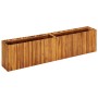 Arriate de madera maciza de acacia 200x30x50 cm de vidaXL, Maceteros y jardineras - Ref: Foro24-45926, Precio: 222,41 €, Desc...