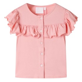 Camiseta infantil rosa 128 de , Camisetas para niños - Ref: Foro24-11527, Precio: 7,99 €, Descuento: %