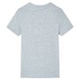 Camiseta de manga corta infantil gris 140 de , Camisetas para niños - Ref: Foro24-12153, Precio: 9,35 €, Descuento: %