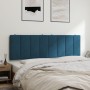 Cabecero de cama acolchado terciopelo azul 160 cm de , Cabeceros y pies de cama - Ref: Foro24-374679, Precio: 54,06 €, Descue...