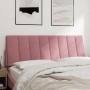 Cabecero de cama acolchado terciopelo rosa 120 cm de , Cabeceros y pies de cama - Ref: Foro24-374666, Precio: 53,99 €, Descue...