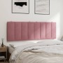 Cabecero de cama acolchado terciopelo rosa 120 cm de , Cabeceros y pies de cama - Ref: Foro24-374666, Precio: 53,99 €, Descue...