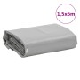 Lona gris 1,5x6 m 650 g/m² de , Lonas impermeables - Ref: Foro24-156117, Precio: 56,62 €, Descuento: %