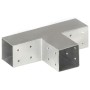 T-post connectors 4 units galvanized metal 71x71 mm by vidaXL, fence posts - Ref: Foro24-145456, Price: 59,41 €, Discount: %