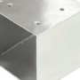 T-Pfostenverbinder 4 Stück verzinktes Metall 71x71 mm von vidaXL, Zaunpfosten - Ref: Foro24-145456, Preis: 59,41 €, Rabatt: %