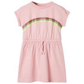 Children's dress with light pink drawstring 104 by , Children's dresses - Ref: Foro24-10610, Price: 12,99 €, Discount: %