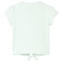 Light mint green children's t-shirt 140 by , Kids T-shirts - Ref: Foro24-10708, Price: 9,99 €, Discount: %