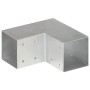 Conectores de postes en L 4 uds metal galvanizado 91x91 mm de vidaXL, Postes de cerca - Ref: Foro24-145470, Precio: 54,66 €, ...