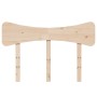 Cabecero de madera maciza de pino 120 cm de , Cabeceros y pies de cama - Ref: Foro24-844785, Precio: 38,30 €, Descuento: %