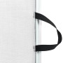 Retractable pet gate white 82.5x125 cm by , Gates for children and pets - Ref: Foro24-4004128, Price: 59,54 €, Discount: %