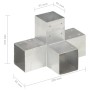 Conectores de postes en X 4 uds metal galvanizado 91x91 mm de vidaXL, Postes de cerca - Ref: Foro24-145476, Precio: 79,12 €, ...