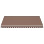 Spare fabric for brown awning 4.5x3 m by , Awnings - Ref: Foro24-311979, Price: 62,12 €, Discount: %