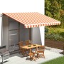 Tela de repuesto para toldo amarillo y naranja 4,5x3,5 m de , Toldos - Ref: Foro24-312020, Precio: 69,66 €, Descuento: %