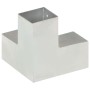 Y-förmiger Pfostenverbinder aus verzinktem Metall 81x81 mm von vidaXL, Zaunpfosten - Ref: Foro24-145465, Preis: 21,86 €, Raba...