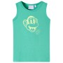 Green children's tank top size 128 by , Kids T-shirts - Ref: Foro24-11672, Price: 7,99 €, Discount: %