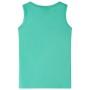 Green children's tank top size 128 by , Kids T-shirts - Ref: Foro24-11672, Price: 7,99 €, Discount: %