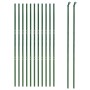 Cerca de alambre de acero galvanizado verde 1,4x25 m de , Paneles de vallas - Ref: Foro24-154059, Precio: 207,85 €, Descuento: %