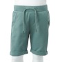 Kindershorts mit Kordelzug hellpetrol blau 128 von , Kinderhosen - Ref: Foro24-11632, Preis: 8,99 €, Rabatt: %