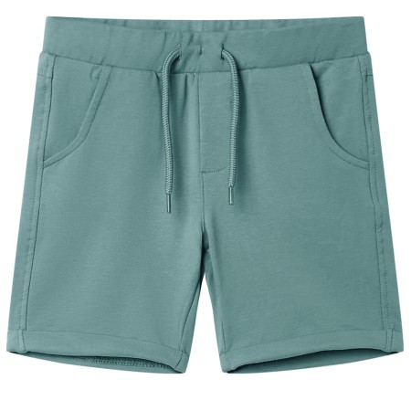 Kindershorts mit Kordelzug hellpetrol blau 104 von , Kinderhosen - Ref: Foro24-11630, Preis: 8,99 €, Rabatt: %