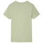 Kurzarm-T-Shirt für Kinder in Hellkhaki 116 von , Kinder-T-Shirts - Ref: Foro24-11611, Preis: 7,88 €, Rabatt: %