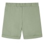 Kindershorts mit Kordelzug hell khaki 116 von , Kinderhosen - Ref: Foro24-12606, Preis: 10,99 €, Rabatt: %