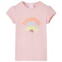 Hellrosa Kinder-T-Shirt 92 von , Kinder-T-Shirts - Ref: Foro24-10759, Preis: 9,51 €, Rabatt: %