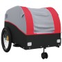 Bicycle trailer, black and red iron, 45 kg by , Bicycle trailers - Ref: Foro24-94146, Price: 81,99 €, Discount: %