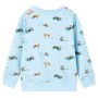 Light blue mélange children's sweatshirt size 92 by , Kids T-shirts - Ref: Foro24-11899, Price: 14,80 €, Discount: %