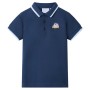 Dunkelblaues Kinder-Poloshirt 116 von , Kinder-T-Shirts - Ref: Foro24-12051, Preis: 10,43 €, Rabatt: %