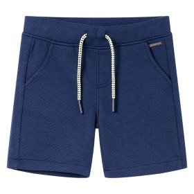 Kindershorts mit Kordelzug dunkelblau 92 von , Kinderhosen - Ref: Foro24-12189, Preis: 10,99 €, Rabatt: %