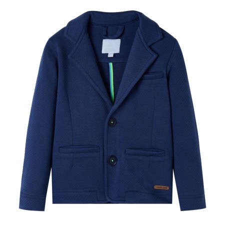 Chaqueta de traje infantil azul oscuro 128 de , Camisetas para niños - Ref: Foro24-12137, Precio: 20,11 €, Descuento: %