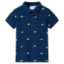 Navy blue children's polo shirt size 116 by , Kids T-shirts - Ref: Foro24-12161, Price: 10,99 €, Discount: %