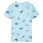 Light blue melange children's t-shirt size 92 by , Kids T-shirts - Ref: Foro24-11884, Price: 9,99 €, Discount: %