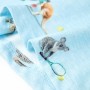 Light blue melange children's t-shirt size 92 by , Kids T-shirts - Ref: Foro24-11884, Price: 9,99 €, Discount: %