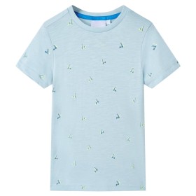 Camiseta infantil azul claro 140 de , Camisetas para niños - Ref: Foro24-11948, Precio: 10,99 €, Descuento: %