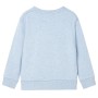 Soft blue mélange children's sweatshirt size 92 by , Kids T-shirts - Ref: Foro24-11969, Price: 12,77 €, Discount: %