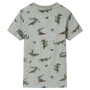 Children's t-shirt light khaki melange 104 by , Kids T-shirts - Ref: Foro24-12100, Price: 9,89 €, Discount: %