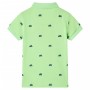 Polo infantil verde neón 116 de , Camisetas para niños - Ref: Foro24-12156, Precio: 10,99 €, Descuento: %