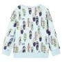 Children's sweatshirt soft blue mélange 92 by , Kids T-shirts - Ref: Foro24-11819, Price: 14,69 €, Discount: %