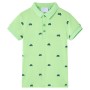 Polo infantil verde neón 92 de , Camisetas para niños - Ref: Foro24-12154, Precio: 12,21 €, Descuento: %