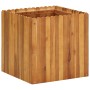 Blumenbeet aus massivem Akazienholz 50x50x50 cm von vidaXL, Töpfe und Pflanzgefäße - Ref: Foro24-45927, Preis: 88,22 €, Rabat...