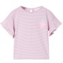 Camiseta infantil con mangas de volantes lila 92 de , Camisetas para niños - Ref: Foro24-11534, Precio: 9,99 €, Descuento: %