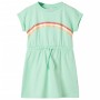 Vestido infantil con cordón verde chillón 128 de , Vestidos de niños - Ref: Foro24-10617, Precio: 12,84 €, Descuento: %