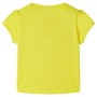 Camiseta infantil amarillo 128 de , Camisetas para niños - Ref: Foro24-11247, Precio: 9,43 €, Descuento: %