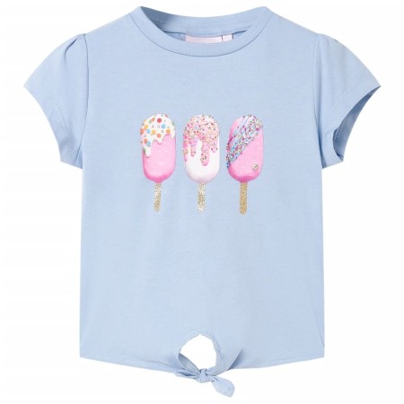 Camiseta infantil azul 128 de , Camisetas para niños - Ref: Foro24-10697, Precio: 8,99 €, Descuento: %