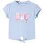 Camiseta infantil azul 104 de , Camisetas para niños - Ref: Foro24-10695, Precio: 8,28 €, Descuento: %