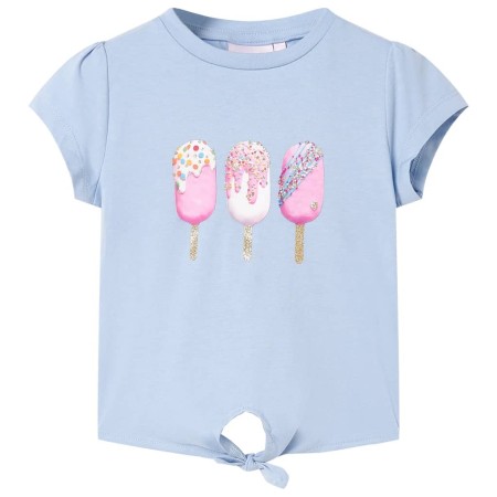 Camiseta infantil azul 104 de , Camisetas para niños - Ref: Foro24-10695, Precio: 8,28 €, Descuento: %