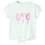 Helles mintgrünes Kinder-T-Shirt 116 von , Kinder-T-Shirts - Ref: Foro24-10706, Preis: 8,28 €, Rabatt: %