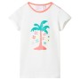 Ecru children's t-shirt 140 by , Kids T-shirts - Ref: Foro24-11298, Price: 9,99 €, Discount: %